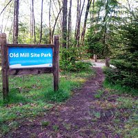 Old Mill Site Park from Shoreline Trail