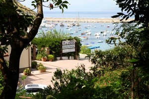Hotel La Torre in Palinuro, image may contain: Waterfront, Hotel, Summer, Harbor