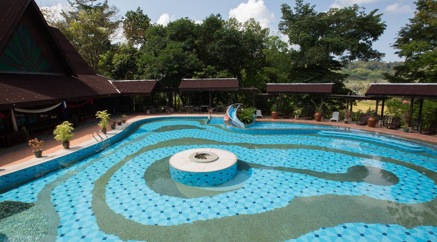 The Pool at the Kampung Tok Senik Resort Langkawi