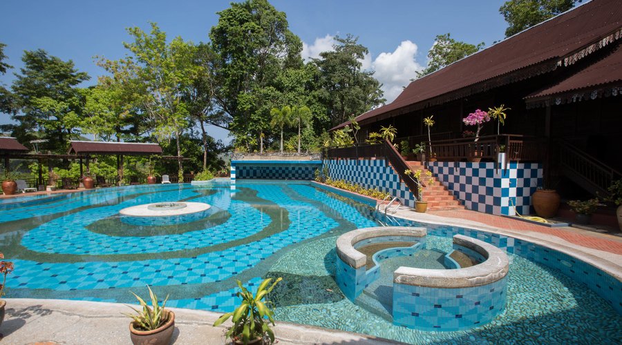 The Pool at the Kampung Tok Senik Resort Langkawi