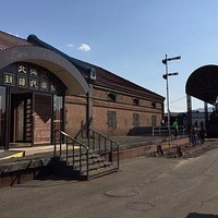 建物横にあるSL