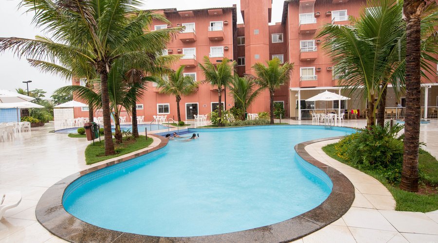 The Pool at the Lagoa Quente Flat Hotel