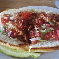 BLT, Nick's House of Pizza, West Columbia, SC, Apr 2015