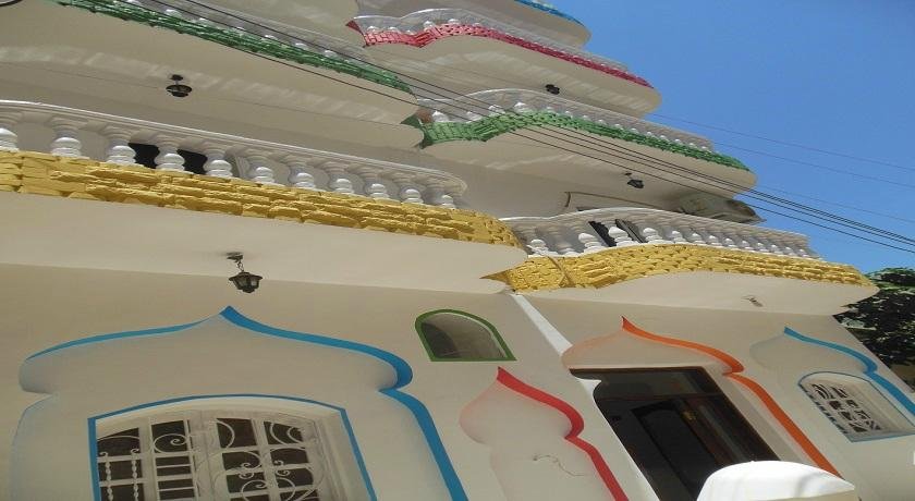 Our freshly painted hotel with a new design