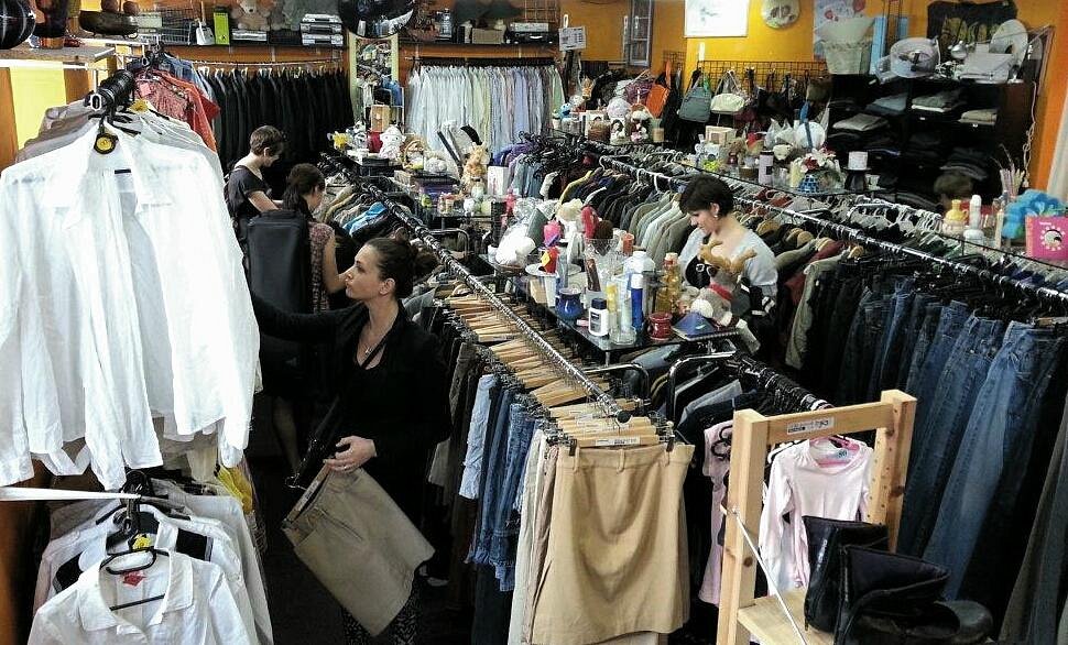 Shopping a Paris Thrift Store, France's Version of Goodwill