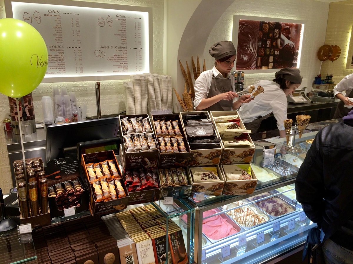 VENCHI CIOCCOLATO E GELATO, ROMA VIA DELLA CROCE, PIAZZA DI SPAGNA, Rom ...