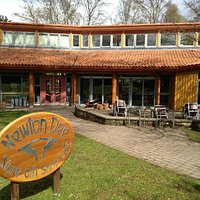 View of entrance to Cafe and Village Store
