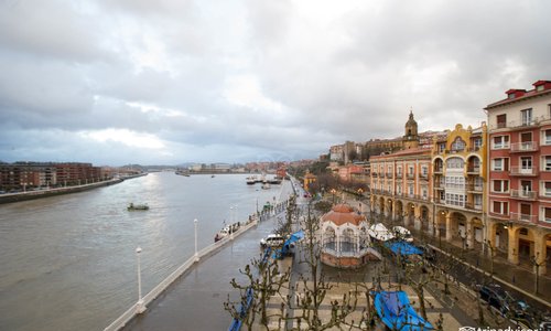 View at the Gran Hotel Puente Colgante