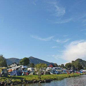 tent area