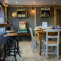 New seating area