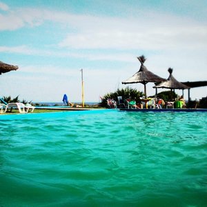 piscina (a 10 cuadras en restaurante)