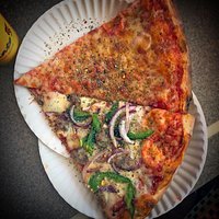 Shore pizza SURE was good!
