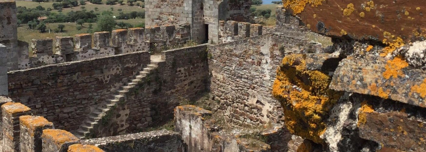 Empty & old. Beautiful ruins. Not for the handicapped or elderly.