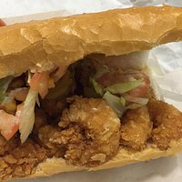 shrimp poboy