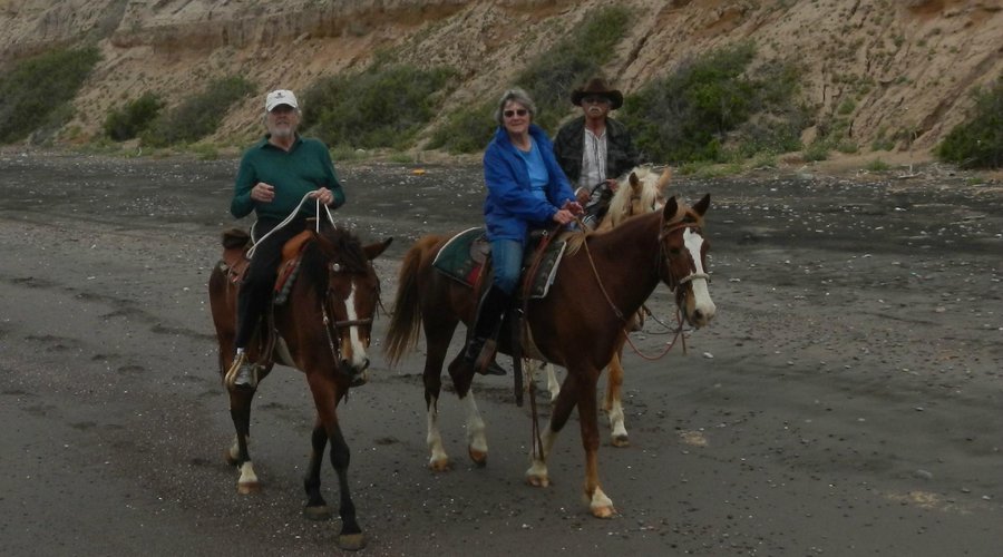 Loving the beach ride