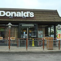 Front view (drive-through exit on the right)