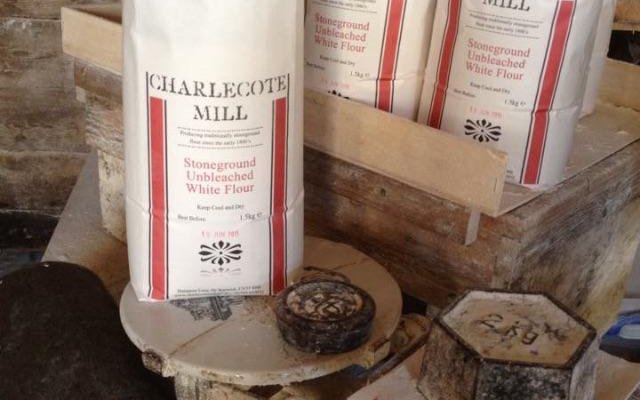 Stoneground flour, produced daily