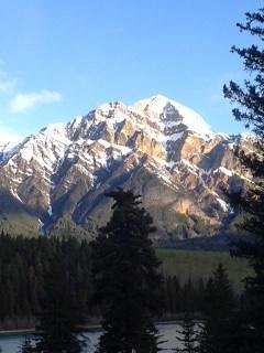 View from Patricia Lake Bungalows
