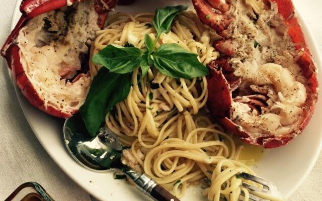 Linguine with Lobster