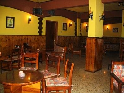 the bar inside