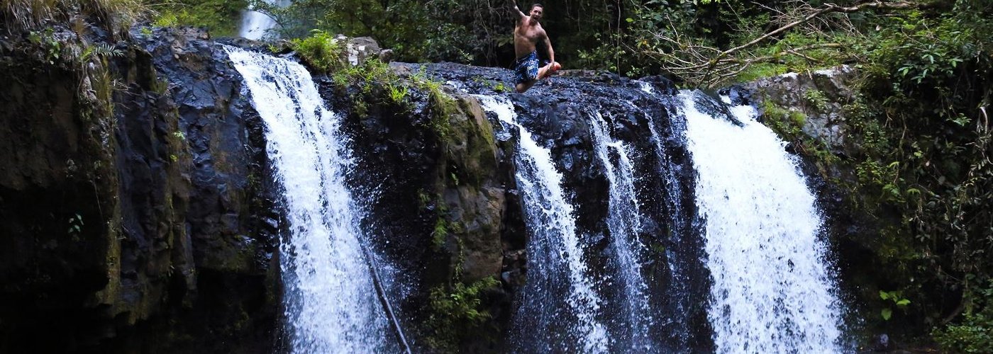 The lower part of Nandroya Falls