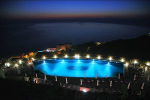 Pool och strand