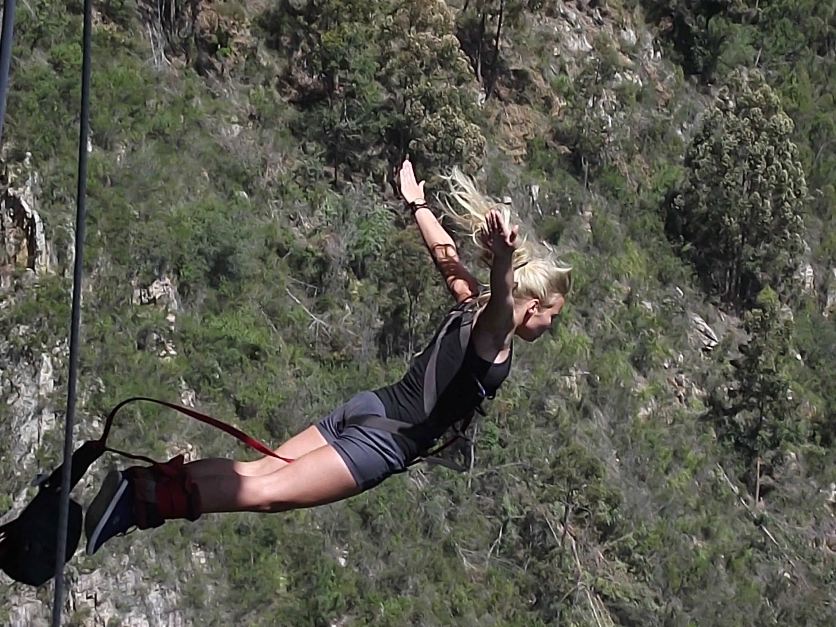 BLOUKRANS BUNGY FACE ADRENALIN Tsitsikamma National Park All