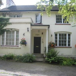 Front view of Bluebell House