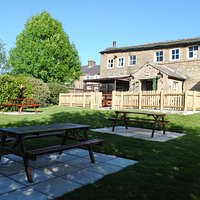 lovely big beer garden