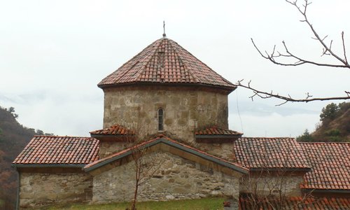 В монастыре