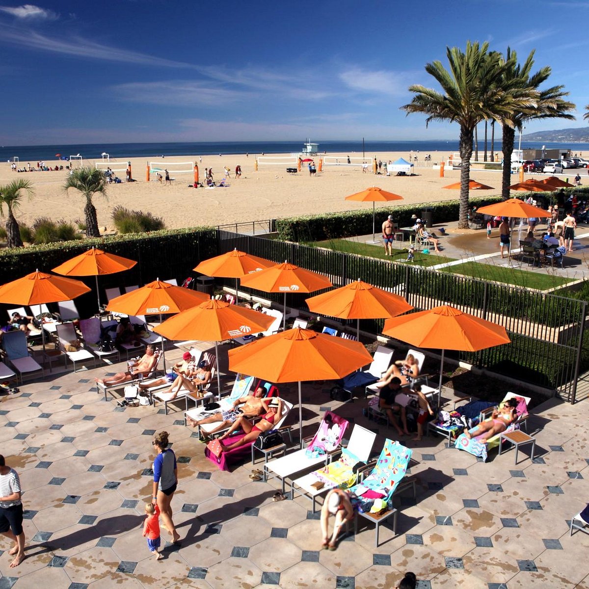 Santa Monica Playa Bag, Aqua & Terracotta