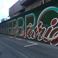Quartiere alternativo/hipster di Copenhagen dove anche un cantiere della metro viene decorato da