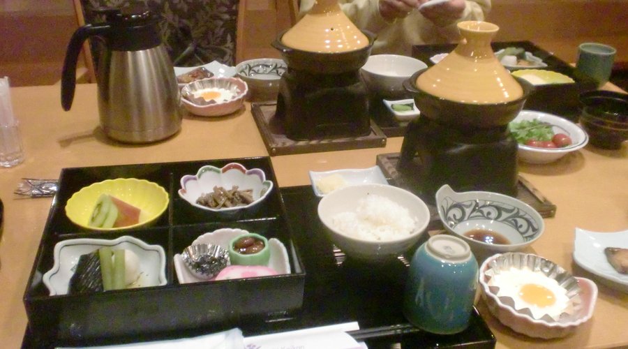 朝食も十分