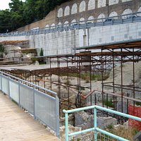 l'antico porto romano dalla passerella