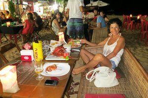 Piscina e praia