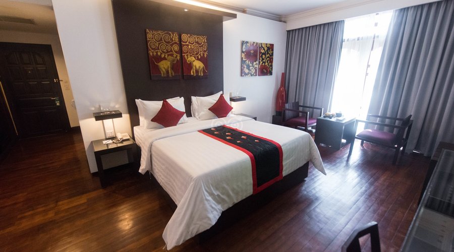 The Junior Suite at the Memoire d' Angkor Boutique Hotel