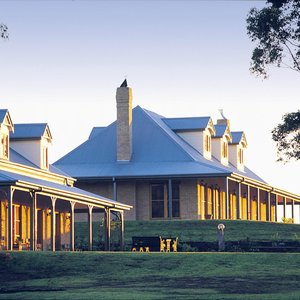 View of the Lodges and the Homestead