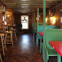The dining room...
