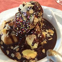 Profiteroles, miam, miam....