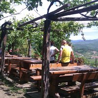 i tavoli all'aperto