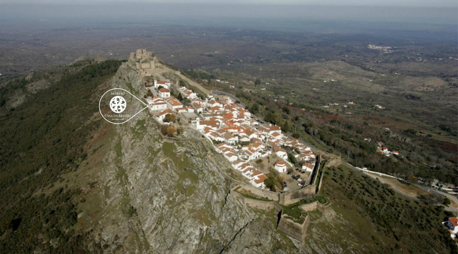 vista aerea de marvao