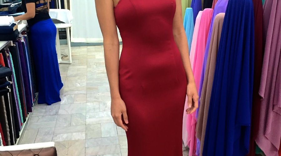 Beautiful Simple Red Dress