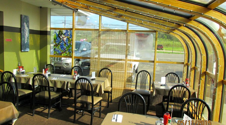 Enclosed patio