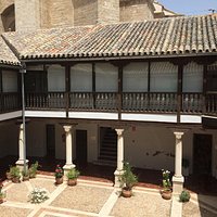 Courtyard typical of the region
