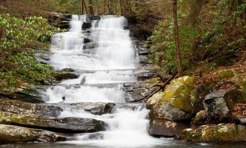 Emery Creek Falls - just around the corner from Mulberry Gap