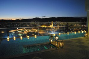 Piscina e praia