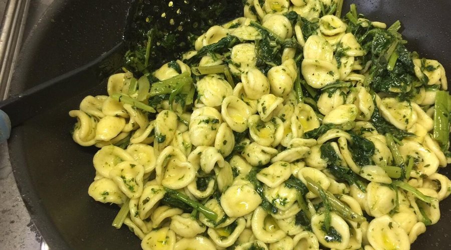 Orecchiette alle cimeli rapa pugliesi