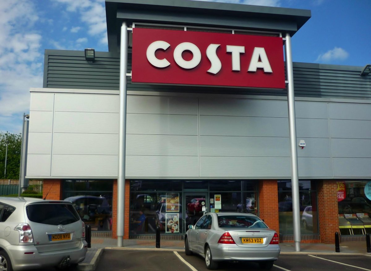 COSTA COFFEE, Bromborough - 5 The Croft Retail & Leisure Park Welton Rd ...