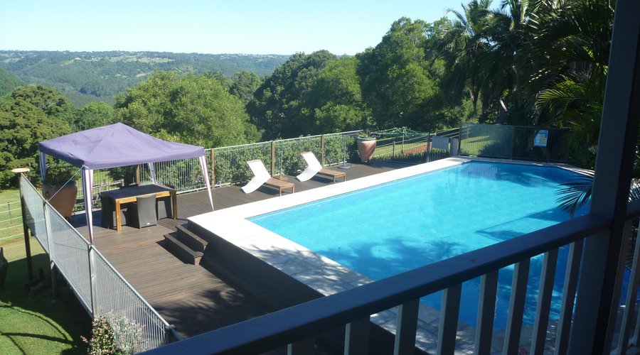Pool with a great view.