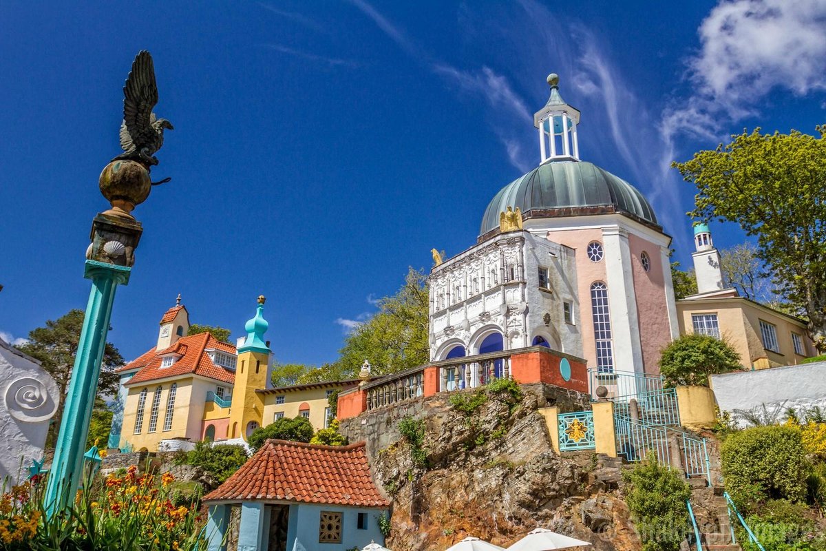 Portmeirion Village Wales Uk